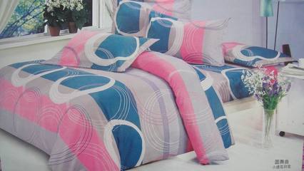 批發供應小提花印花四件套 10套起批，海門諾居雅家紡實力呈現